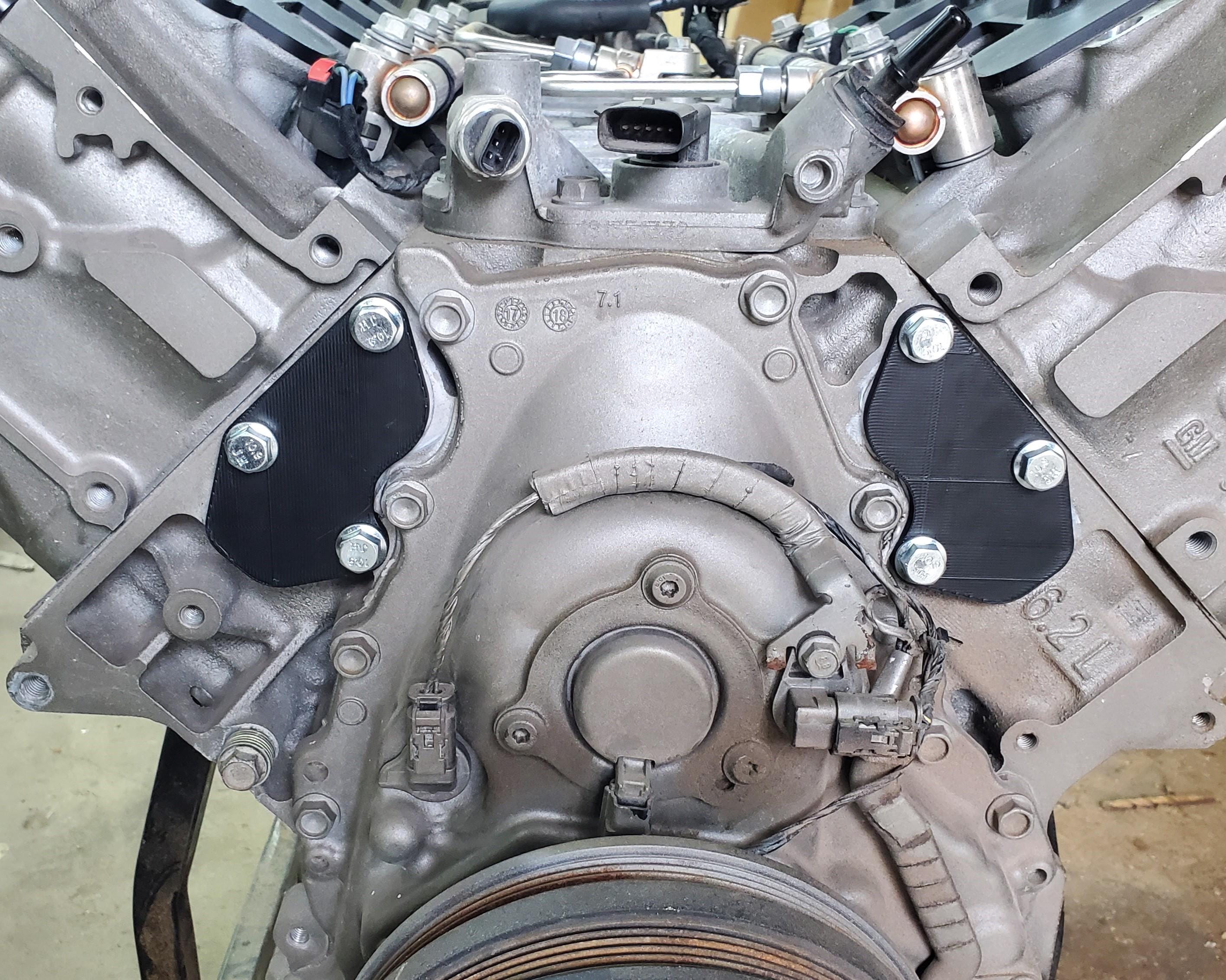 Gen V LT Engine Block-Off Plates